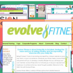 Fit With Flair website porfolio